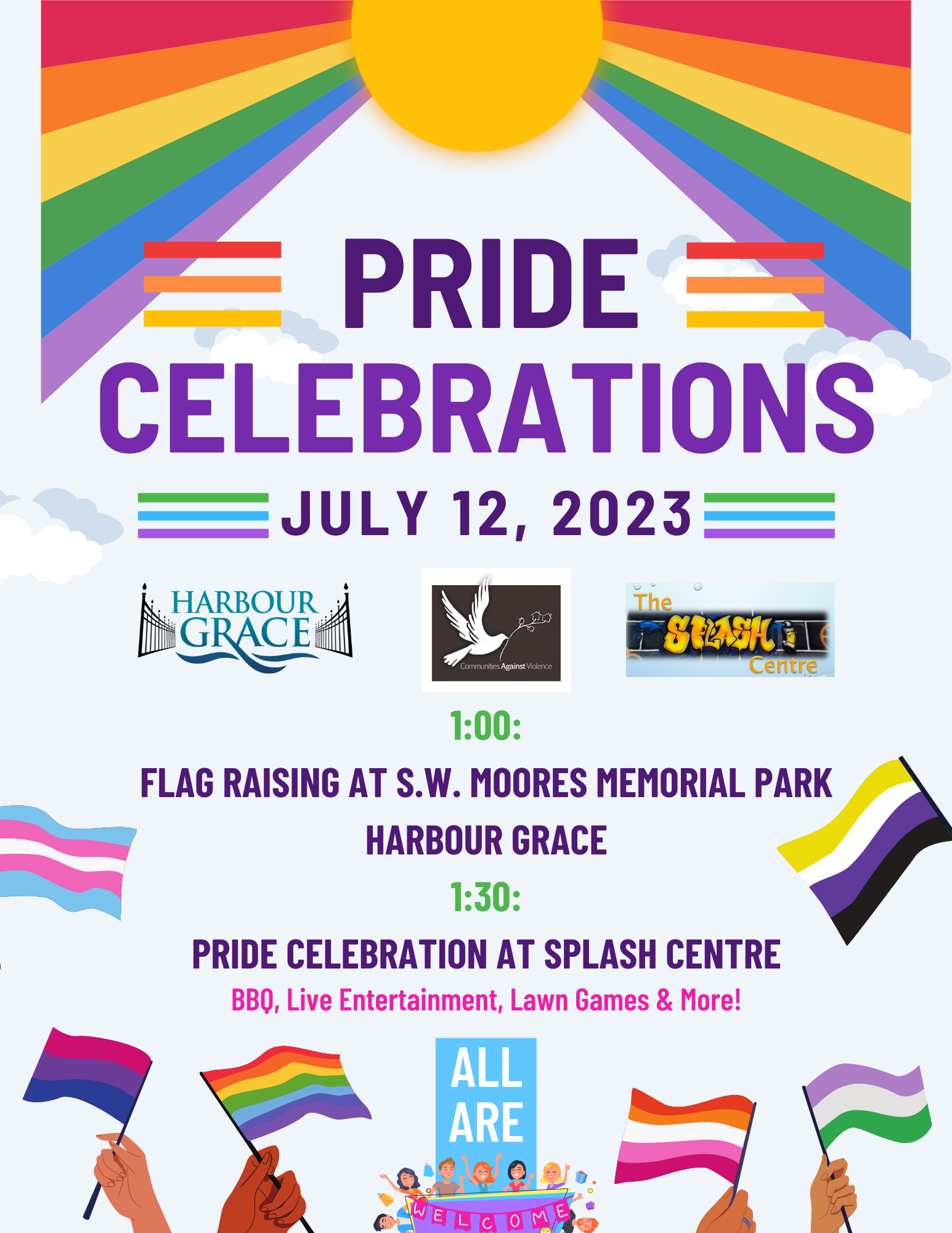 Pride Celebrations with Splash Centre & Communities Against Violence