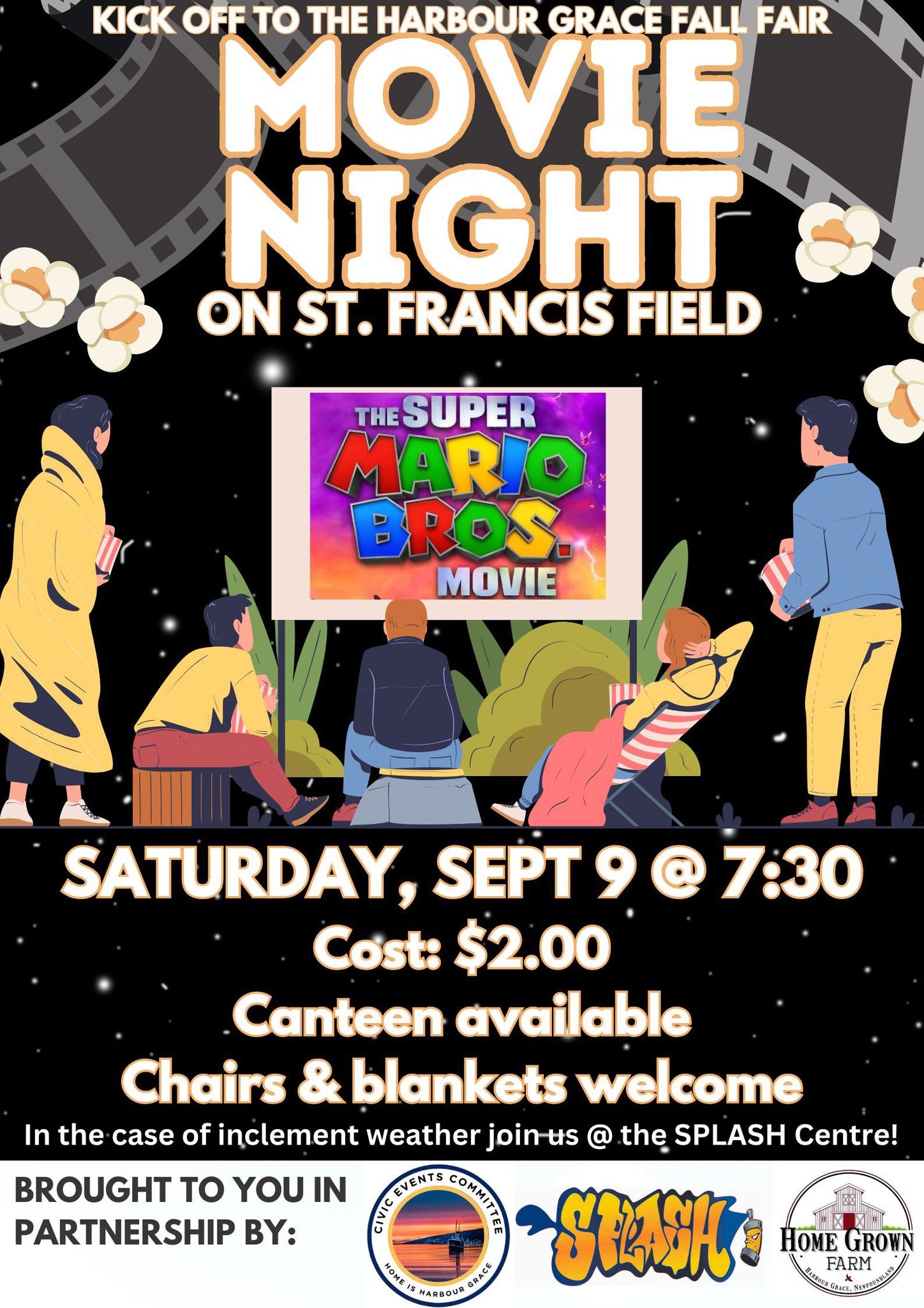 Outdoor Movie Night Harbour Grace