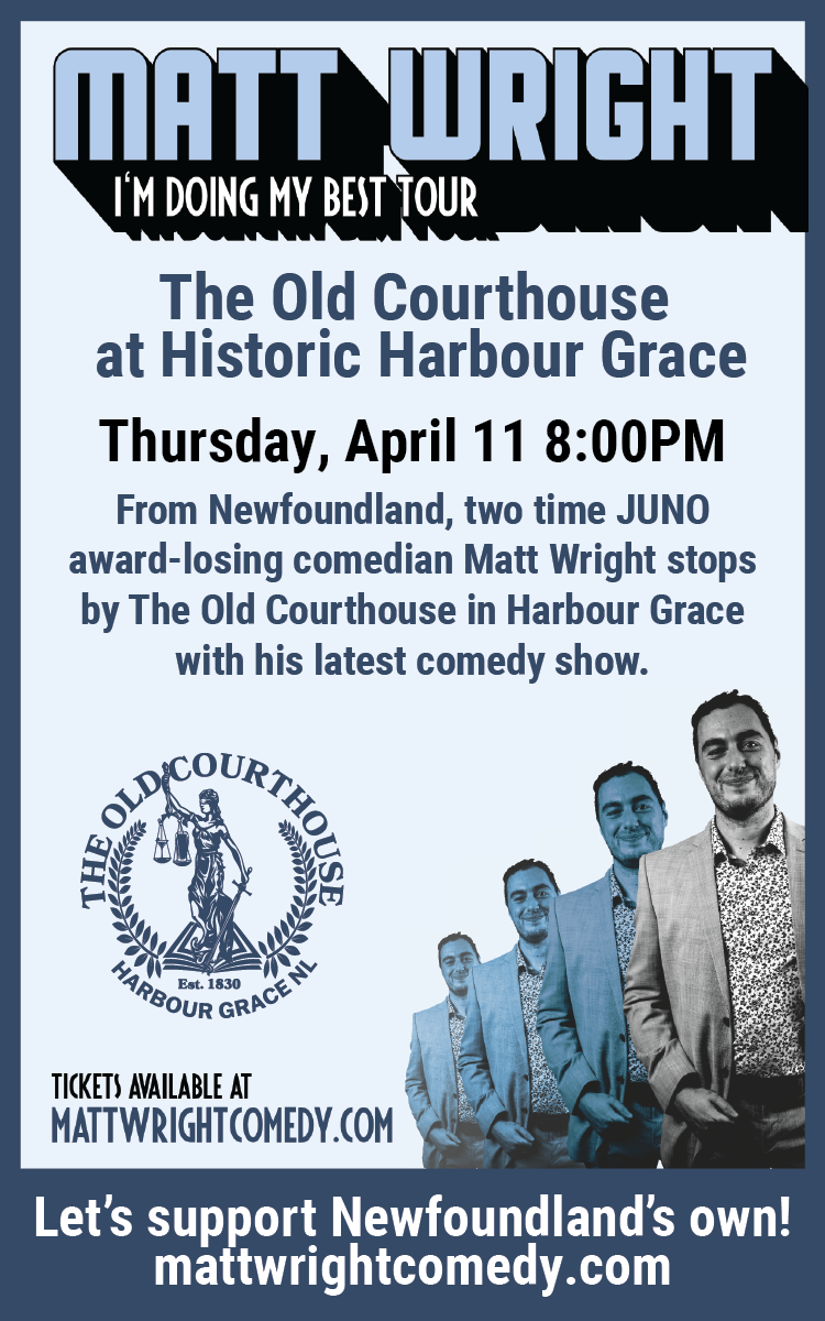 Matt Wright Live at the Old Courthouse, Harbour Grace