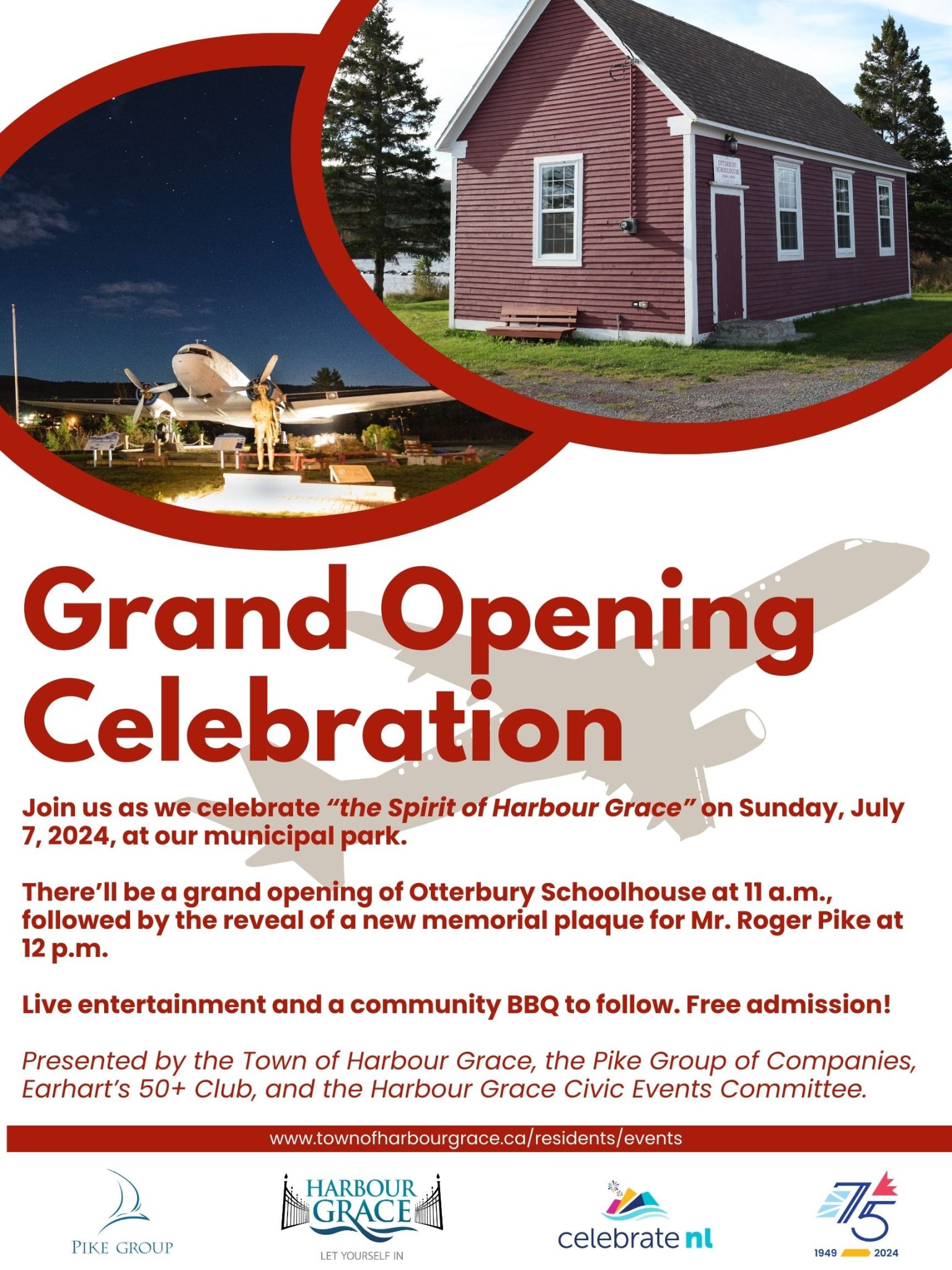 Grand Opening of Otterbury Schoolhouse & Celebration of Mr. Roger Pike