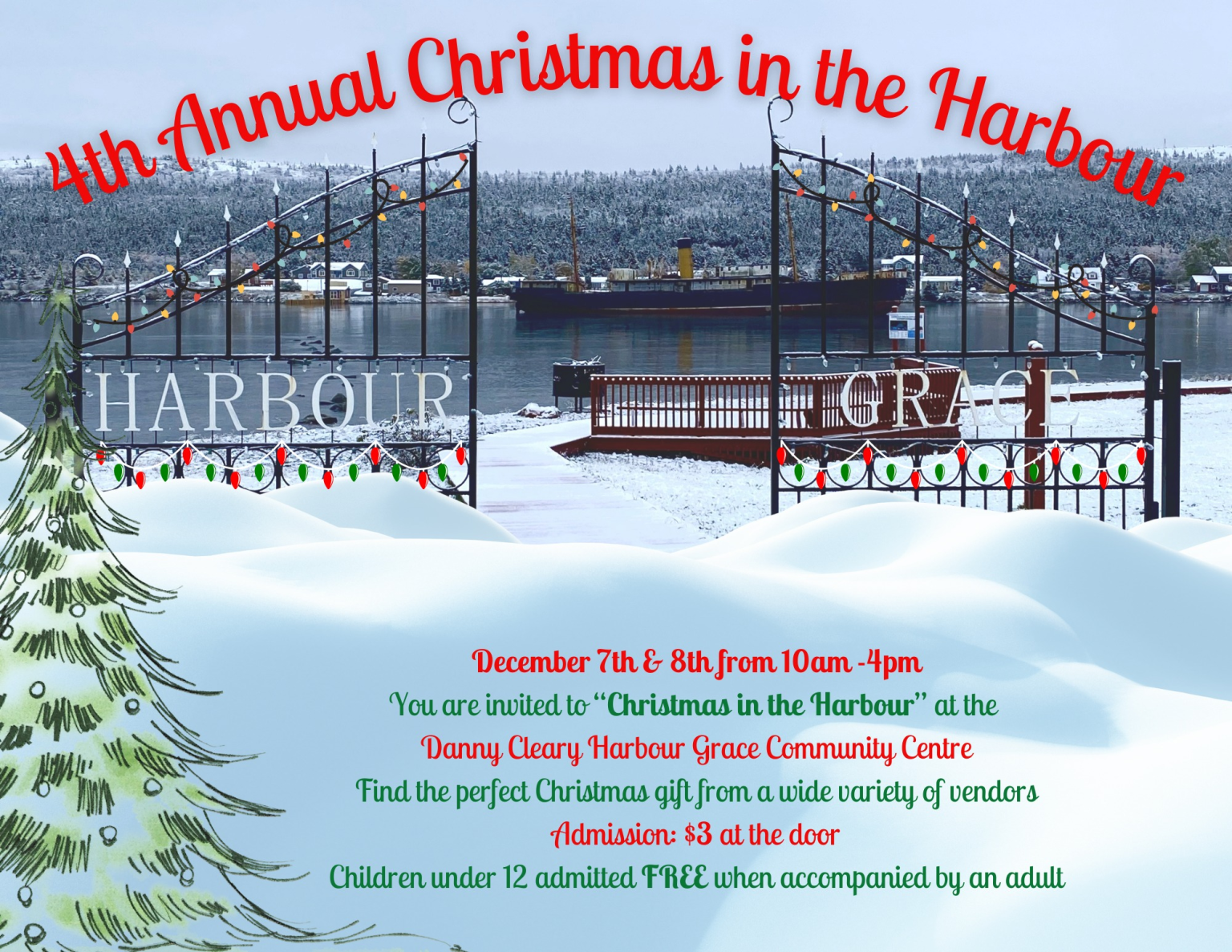 4th Annual Christmas in the Harbour Craft Fair Centre